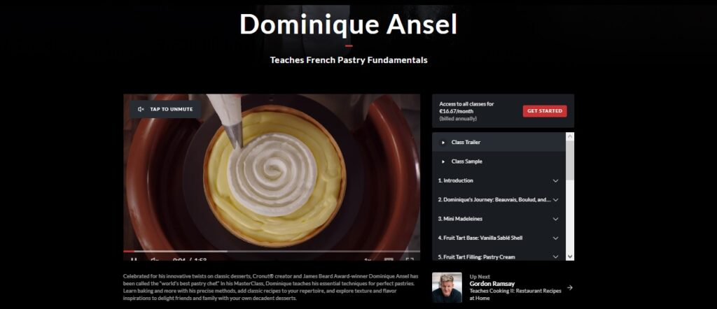 cursos online de culinária francesa