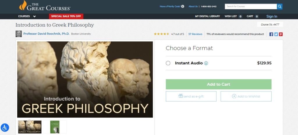 curso online de filosofia grega