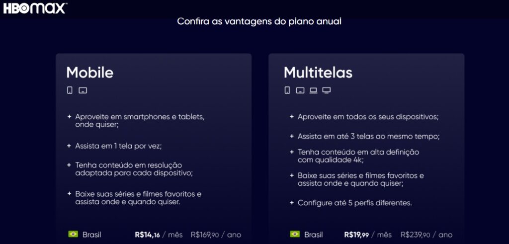 hbo max serviço de streaming no brasil