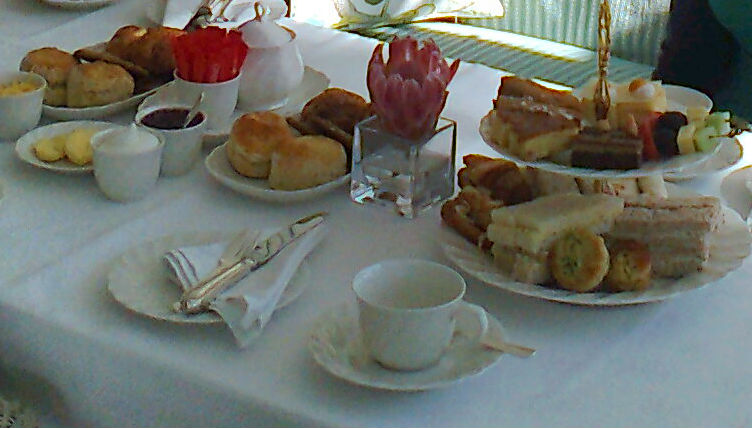 Chá no Mount Nelson Hotel