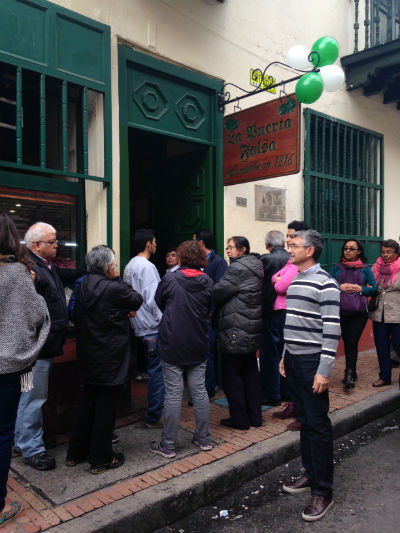 O que fazer em Bogota - La Puerta Falsa