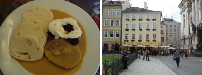 comida em Praga