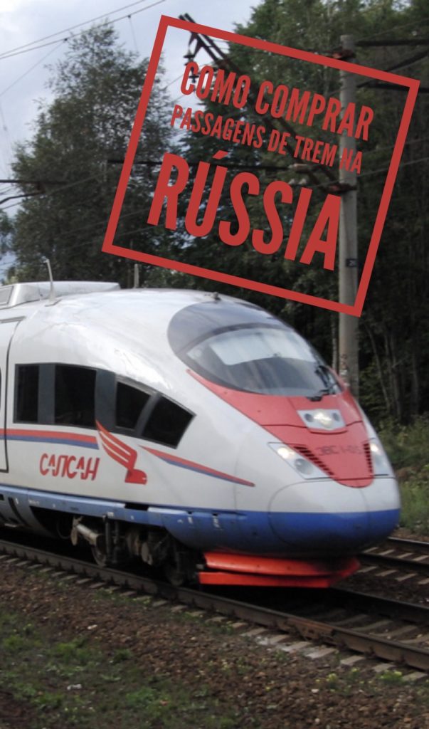 Trem de Moscou para São Petersburgo