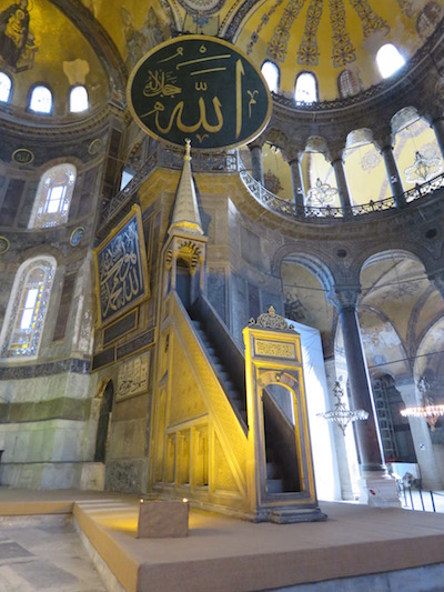 Mimbar na Hagia Sophia