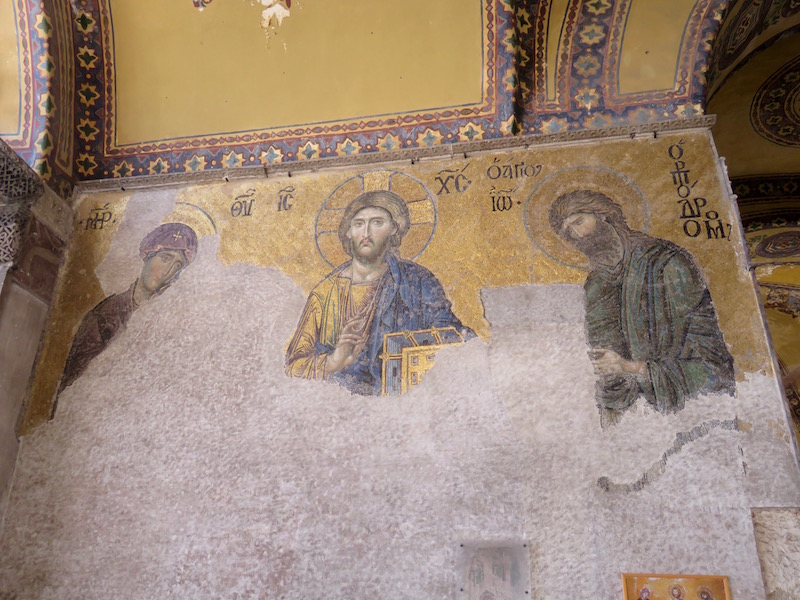 Mosaico na Hagia Sophia