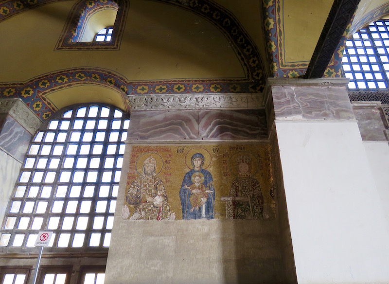 Mosaico na Hagia Sophia