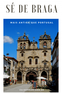 Conheça a linda e muito antiga Sé de Braga. A catedral foi construída há tanto tempo que Portugal como país, ainda não existia. #entrepolos #religiao #catedral #portugal