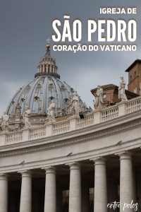 Conheça a Basílica de São Pedro no Vaticano e descubra como conseguir o convite para a audiência papal. #entrepolos #italiano #vaticano #igreja