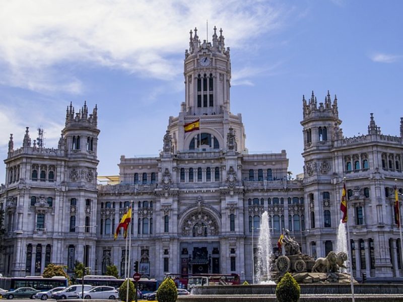 Palacio de Cibeles em Madri