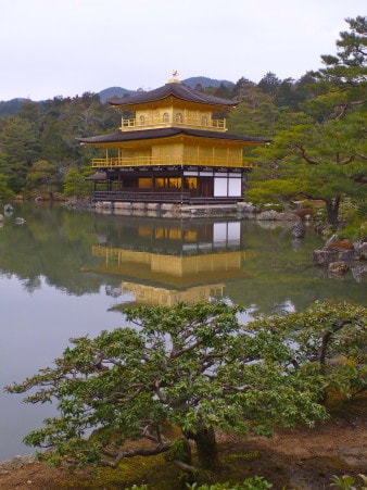 Pavilhão Dourado em Kyoto