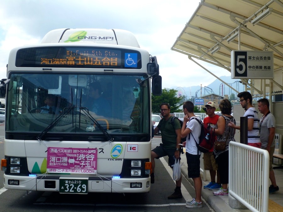 ônibus Monte Fuji