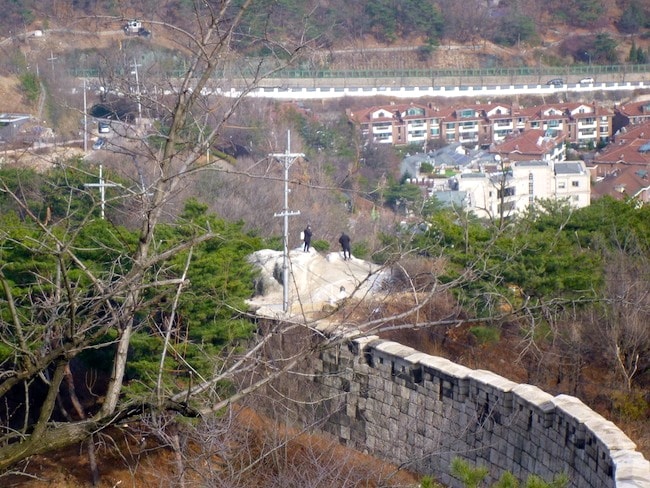 Segurança na Montanha Inwangsan