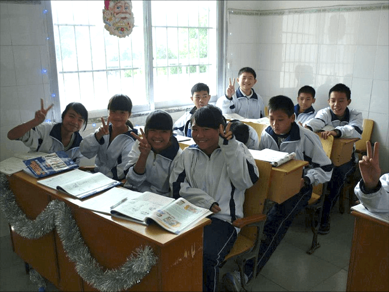 English Class in China