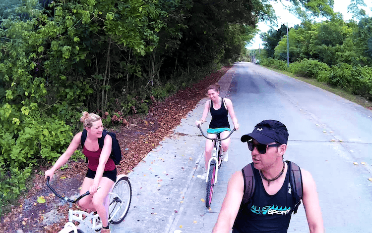 Bicicleta em Peleliu Palau