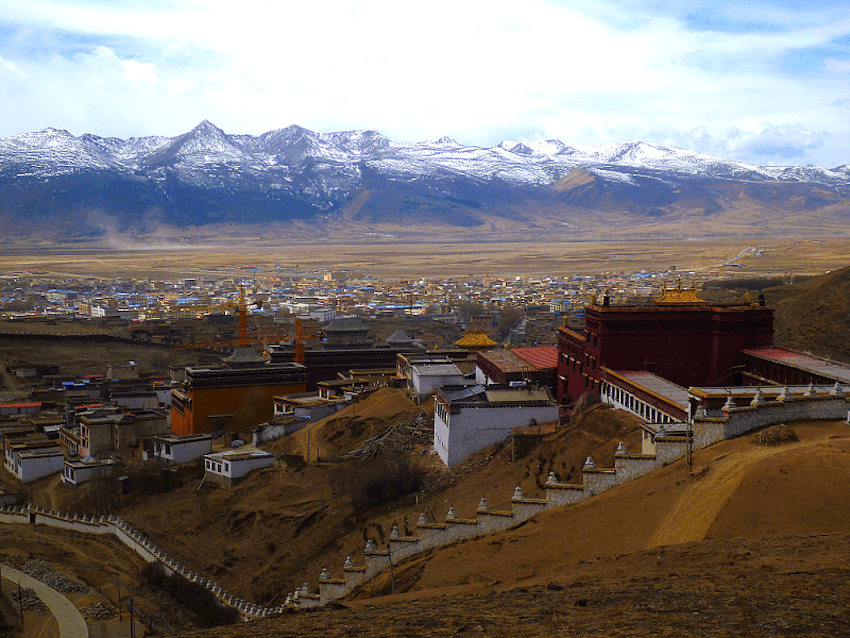 Litang Chode Monastery Tibet China