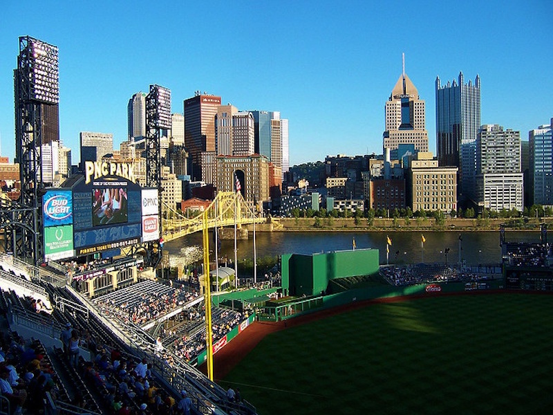 Vista de dentro do PNC Stadium Pittsburgh