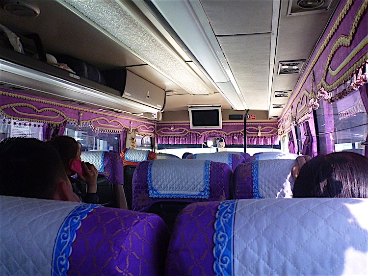 ônibus na Mongólia