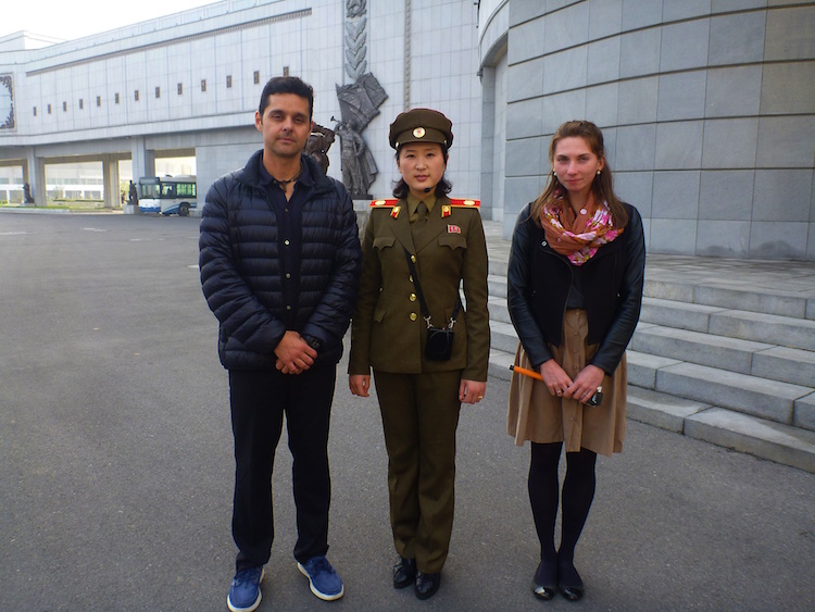 Soldado feminina Coreia do Norte