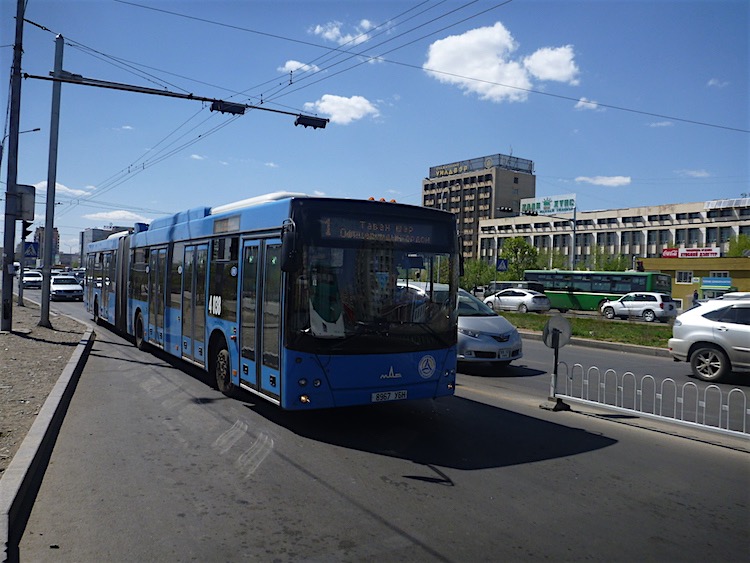 ônibus Ulaanbaatar