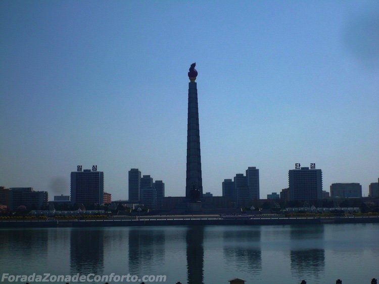 Torre Juche Pyongyang Coreia do Norte