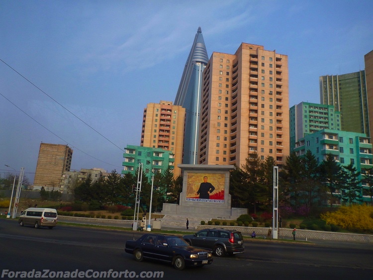 Hotel abandonado Ryugyong Pyongyang Coreia do Norte