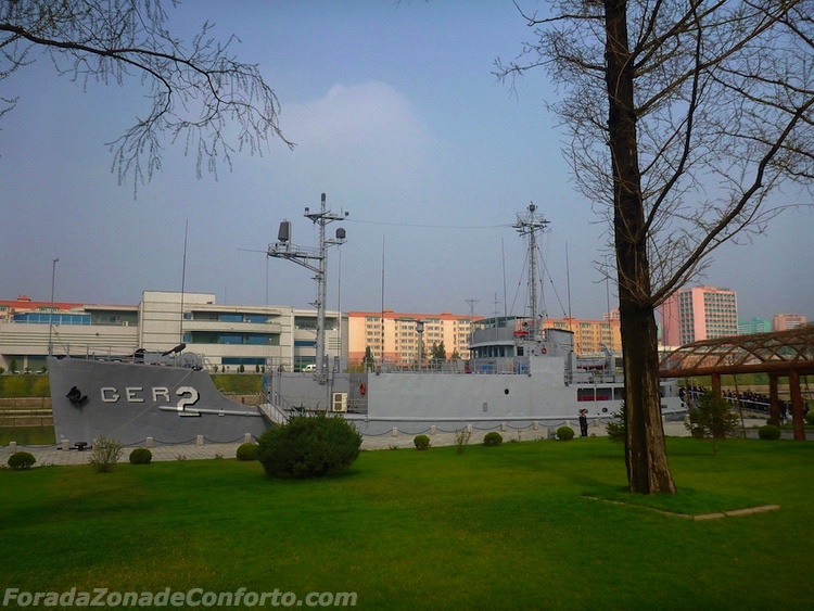 USS Pueblo - um navio de espionagem Americano capturado pelos norte-coreanos