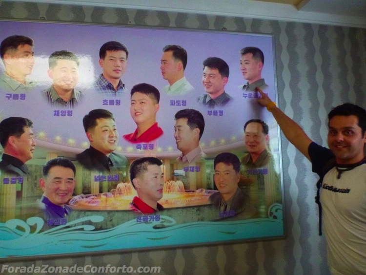 Diferentes cortes de cabelo Coreia do Norte