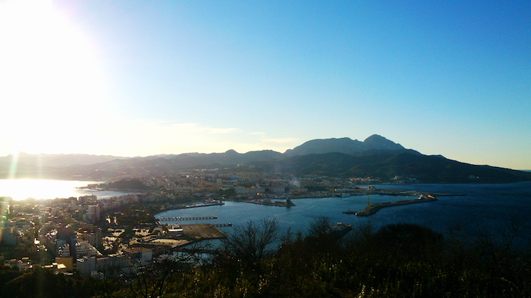 Vista da Baia de Ceuta