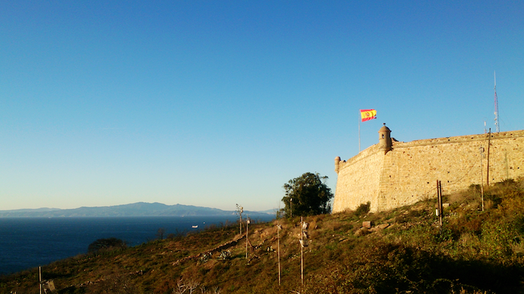 Bandeira Espanhola em Ceuta