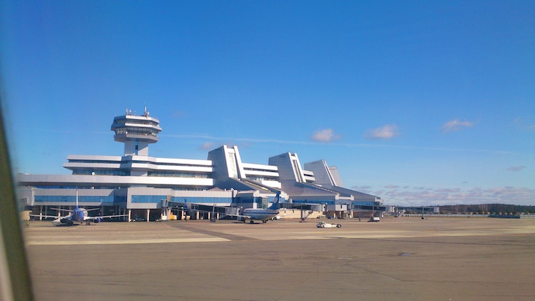 Aeroporto de Minsk Bielorrússia