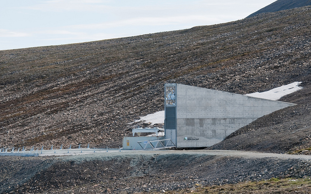 Svalbard Noruega Global Seed Vault cofre global de sementes