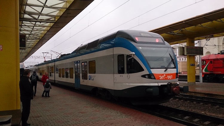 Modern Train Belarus 2