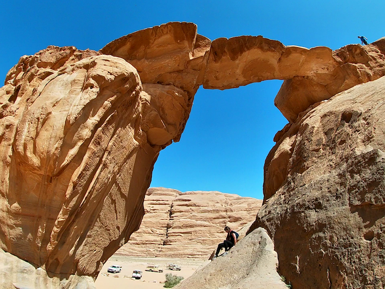 Formação rochosa Wadi Rum