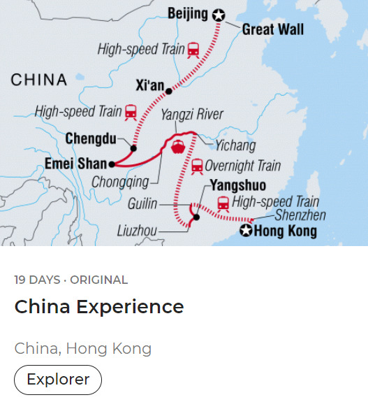 excursão china