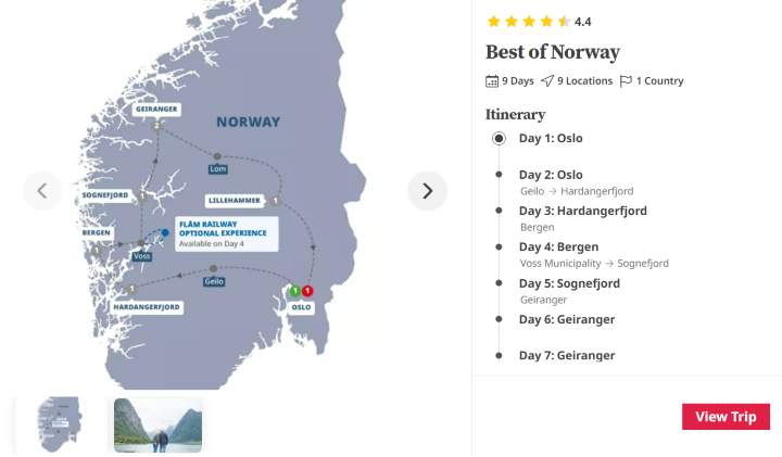 13 Melhores Excursões em Grupo p/ Explorar o Noruega (Preços e Itinerários)