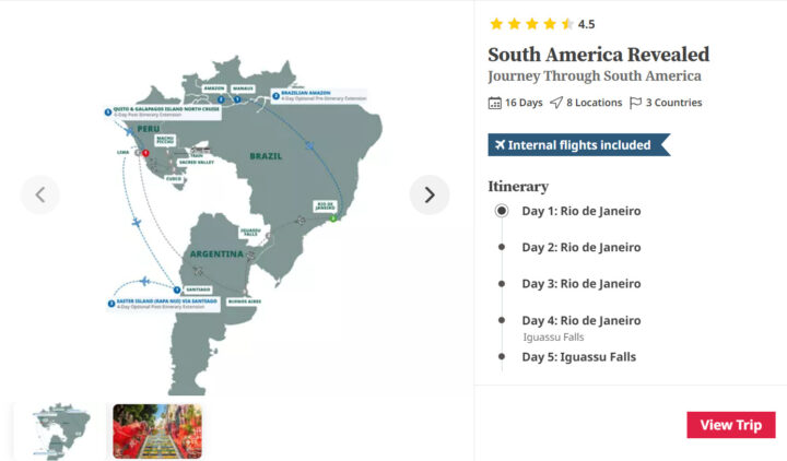 13 Melhores Excursões em Grupo p/ Explorar a América do Sul (Preços e Itinerários)