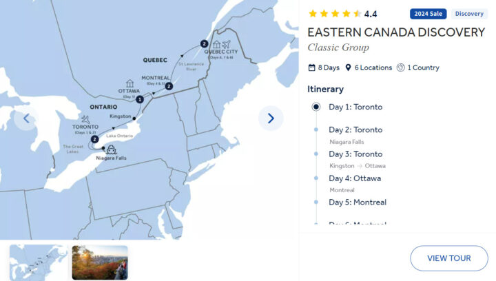 13 Melhores Excursões em Grupo p/ Explorar o Canadá (Preços e Itinerários)