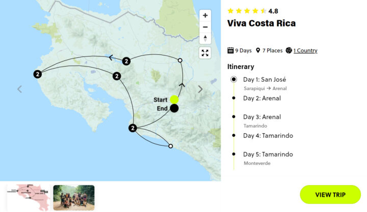 13 Melhores Excursões em Grupo p/ Explorar a Costa Rica (Preços e Itinerários)