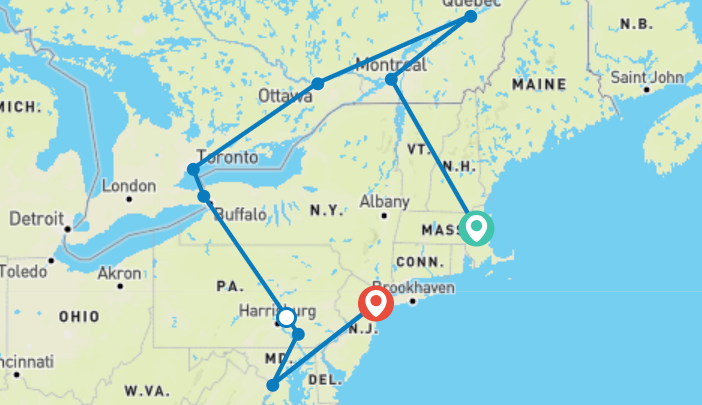 Tour América do Norte