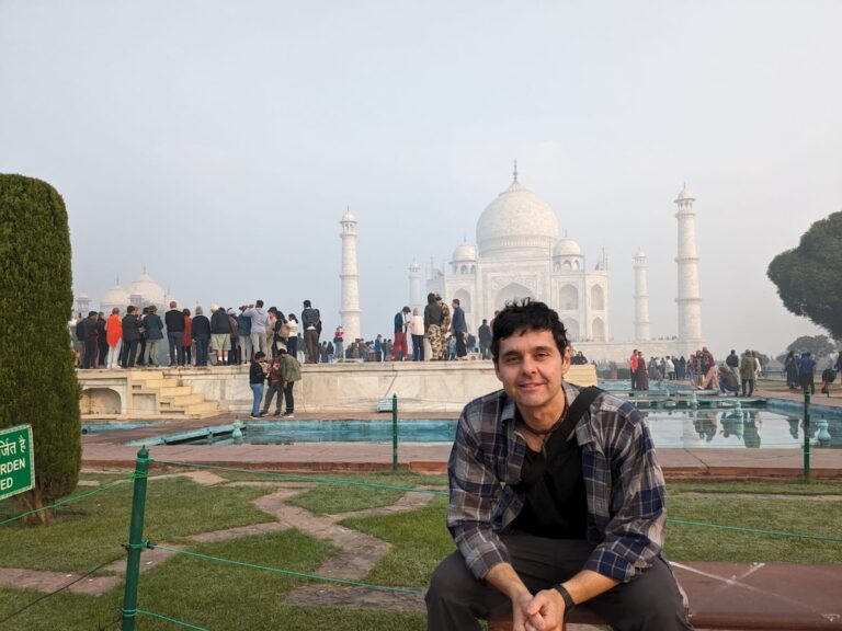 Taj Mahal homem bonito