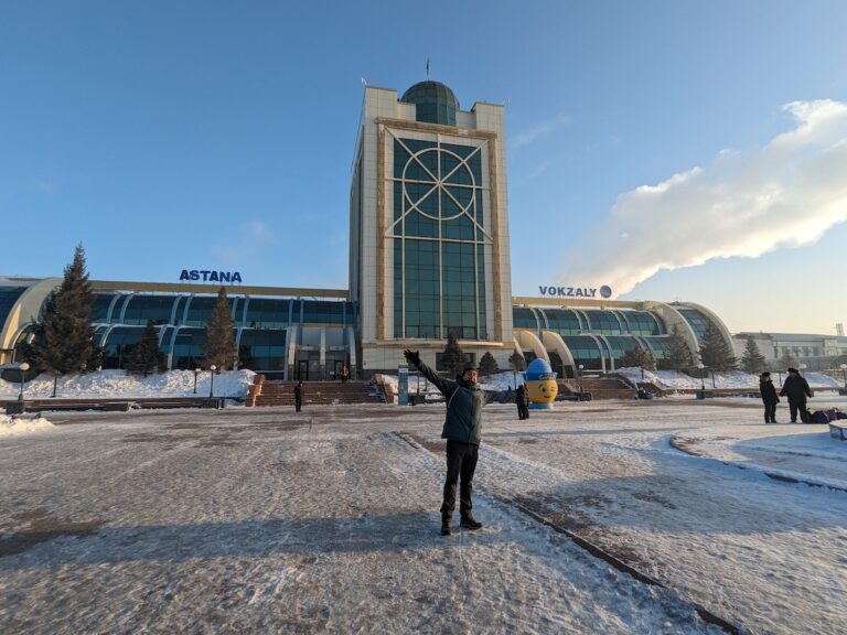 Antiga estação Astana