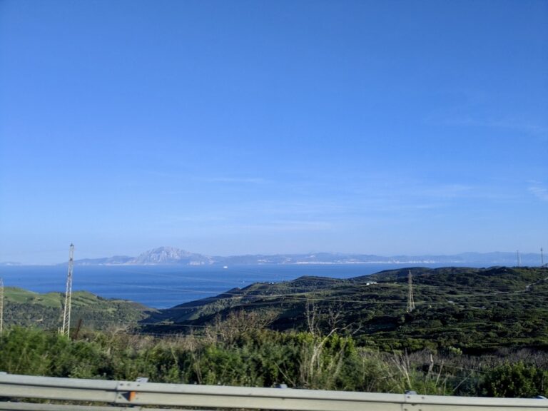 Vista de Marrocos da Europa