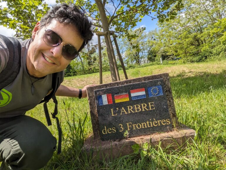 Fronteira tripla Luxemburgo França Alemanha