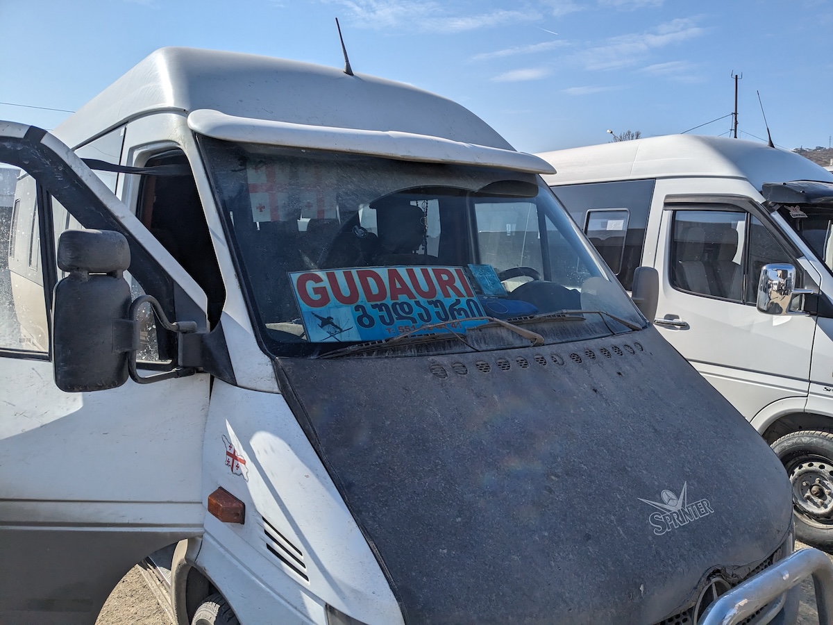Transporte em Gudauri Geórgia