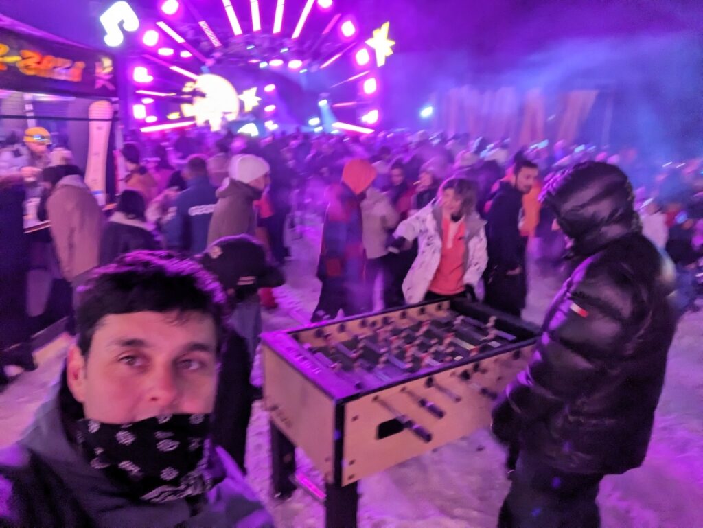 Festa em Gudauri