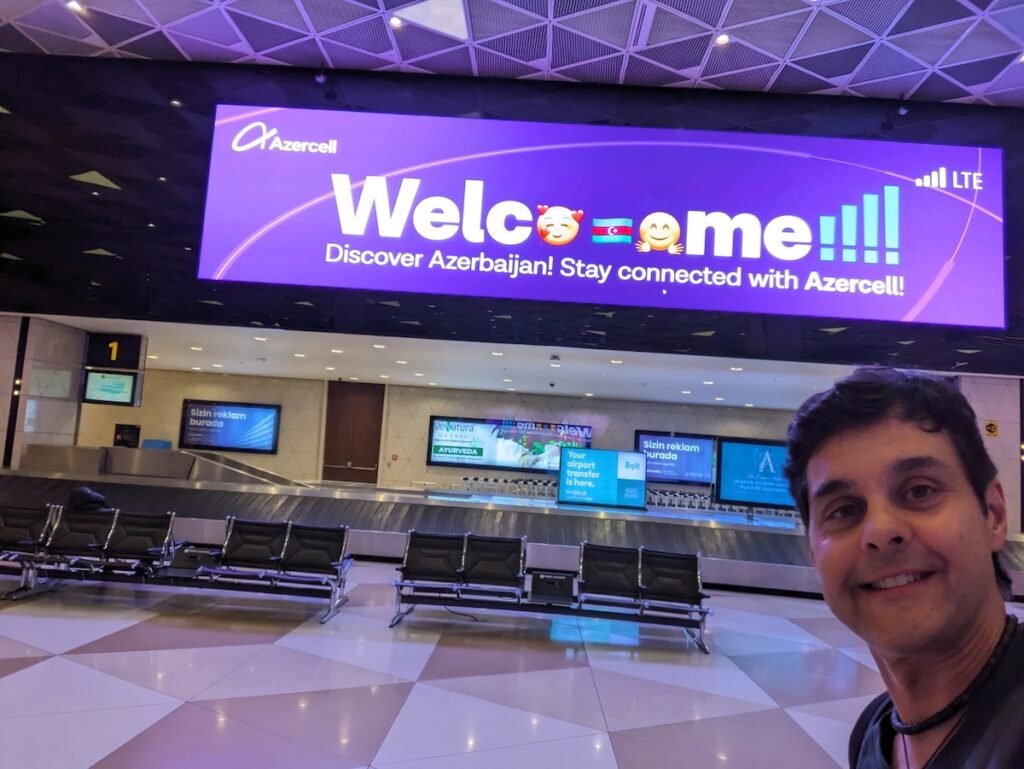 Bem vindo ao Azerbaijão