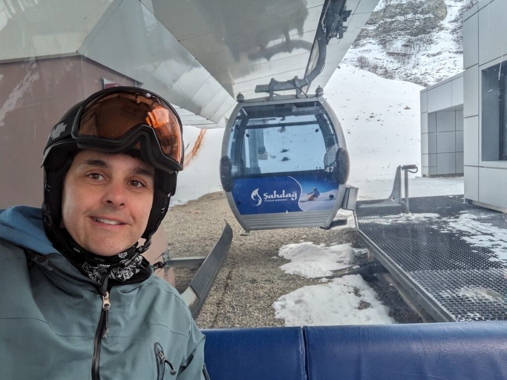 Shahdag Mountain Resort gôndola Azerbaijão