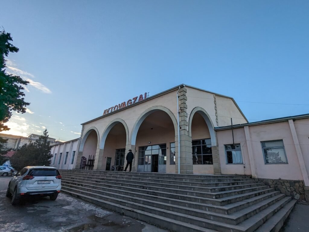 Qusar estação de ônibus