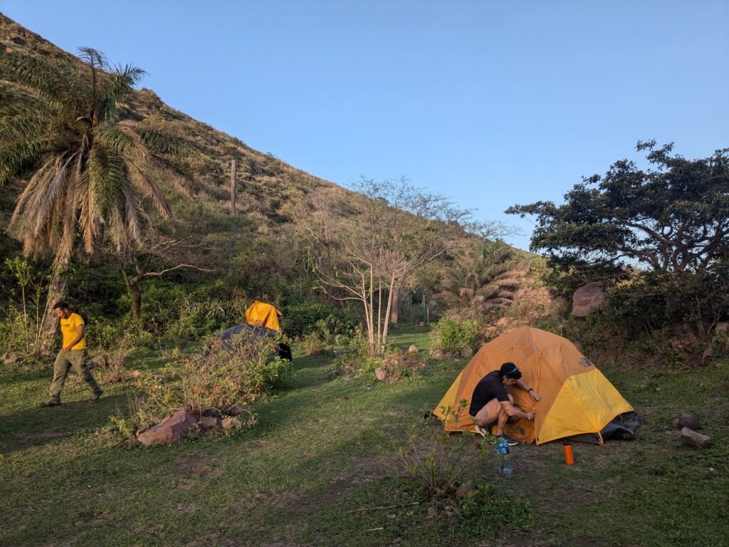 nicaragua acampamento