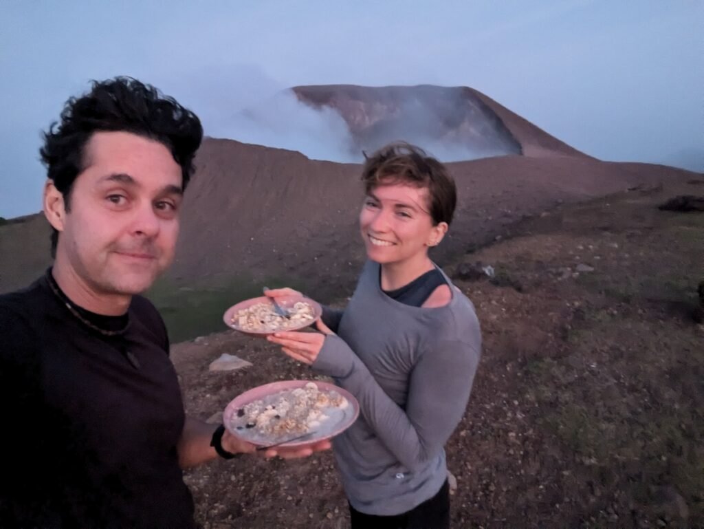 cerro negro vulcão nicaragua comida